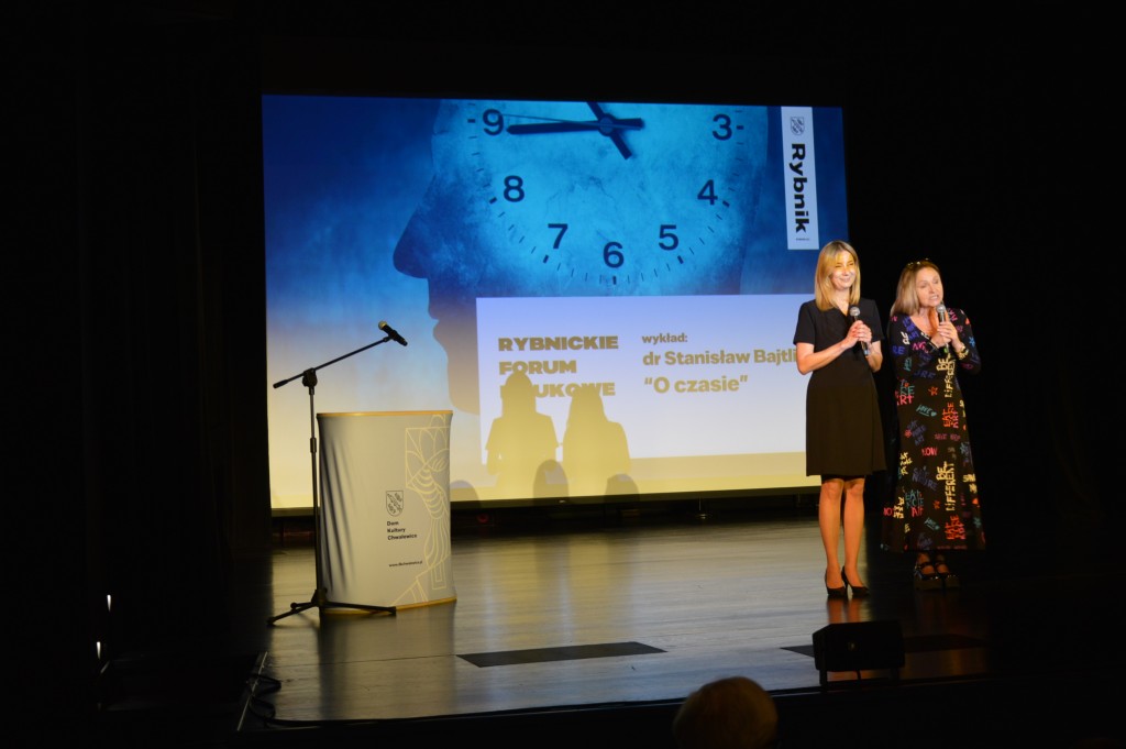 Małgorzata Wróbel i Karina Abrahamczyk - inicjatorki Rybnickiego Forum Naukowego