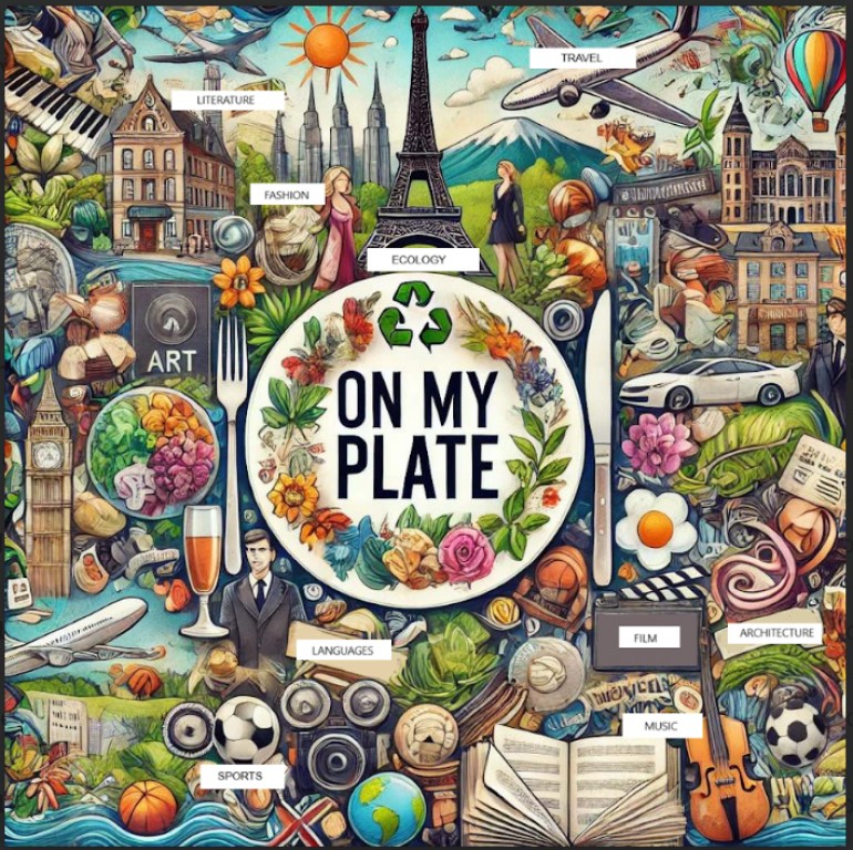 On My Plate logo