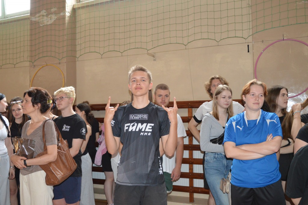 Uczestnicy Dnia Sportu